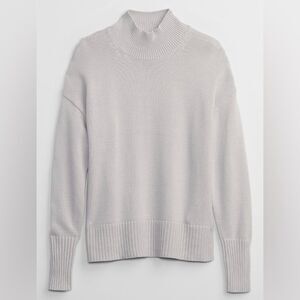 GAP Women's Turtleneck Sweater Mock Neck Drop Shoulder (45)